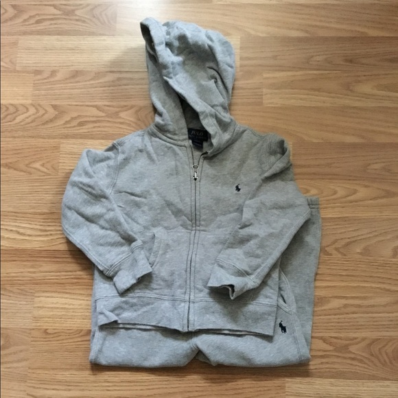 baby polo jogging suit